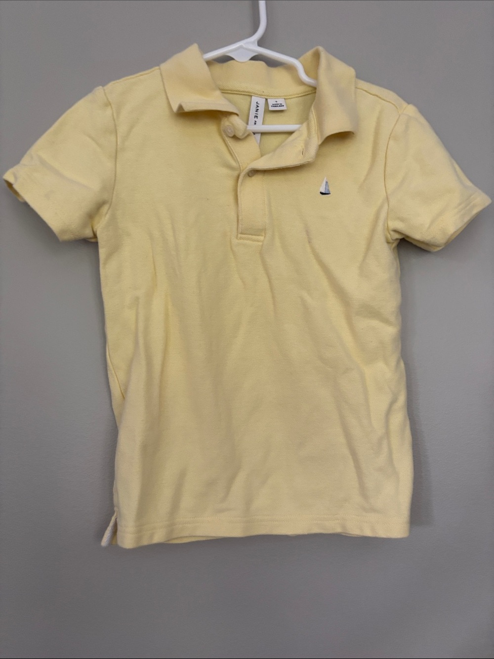 Janie and Jack Yellow Polo Shirt